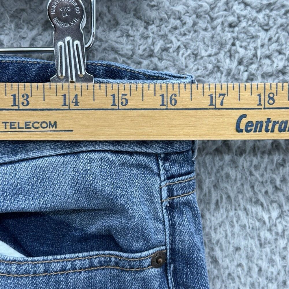 Lucky Brand Jeans Women's Size 8/29 Sweet N Crop Mid Rise Blue Denim Flap Pocket - Picture 3 of 8